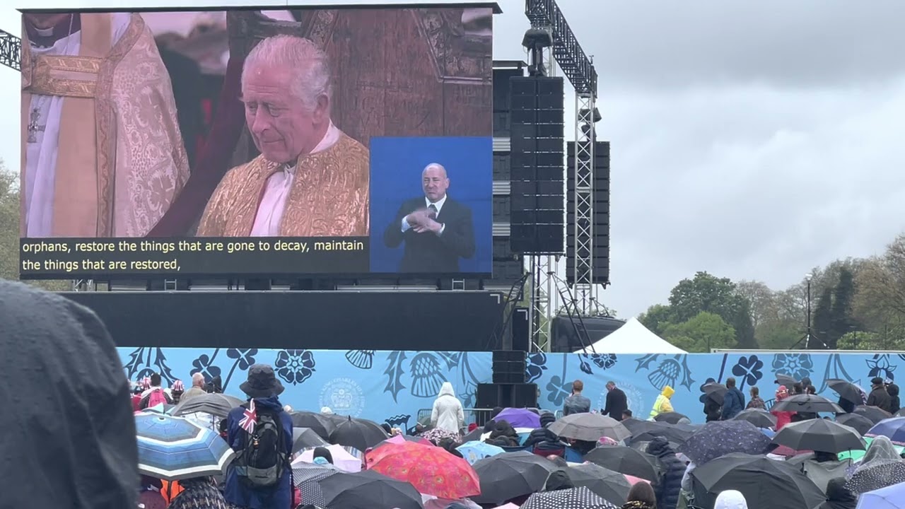 Watch the Coronation of King Charles III andQueen Camilla in Hyde park