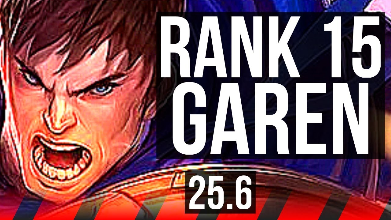 GAREN vs IRELIA (TOP) | 7/2/6, Rank 15 Garen | KR Master | 25.6