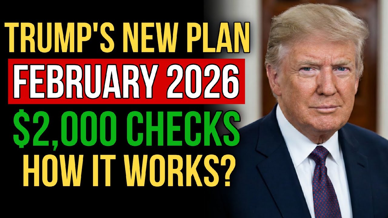 February 2026: $2,000 Check &ndash; Here&rsquo;s How Trump&rsquo;s Tariff Refund Idea Would Work!