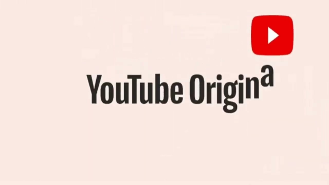 YouTube Originals Falling Words Ident Logo