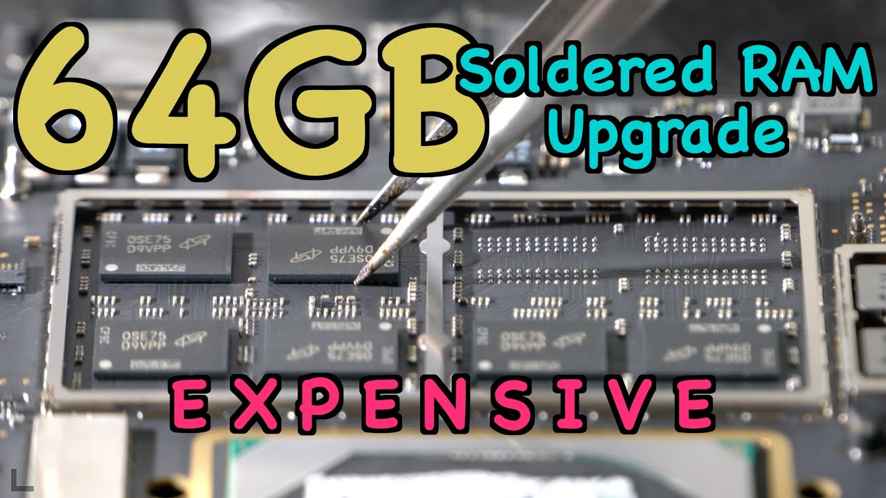 The Most Expensive 64GB RAM Upgrade! Bonus: M3 RAM Upgrade is possible ?? - 4K