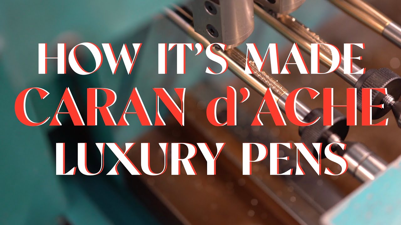 Behind the Elegance: Crafting the Iconic Caran d&rsquo;Ache Pens 🖋️