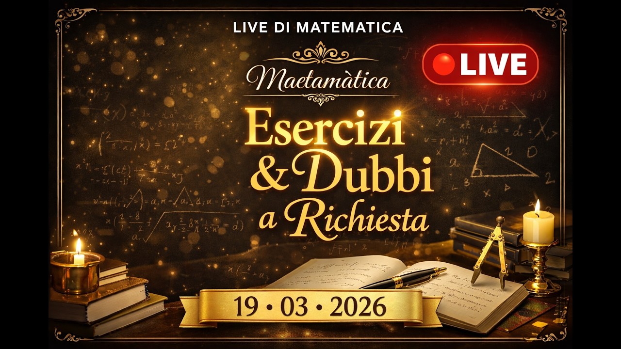 Matematica su Richiesta — Esercizi, Dubbi e Spiegazioni in Diretta