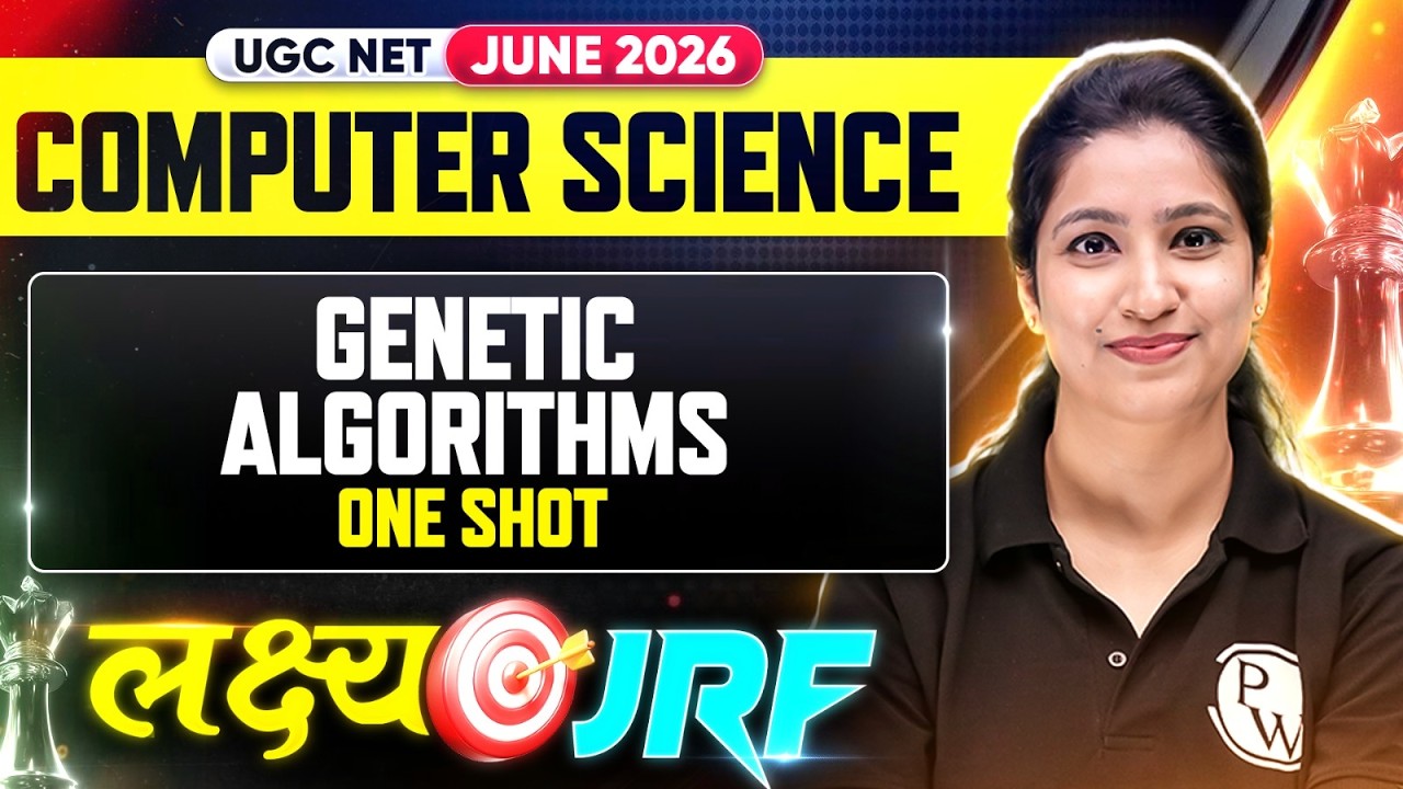 UGC NET Computer Science | UGC NET Computer Science Genetic Algorithms | UGC NET Computer Science