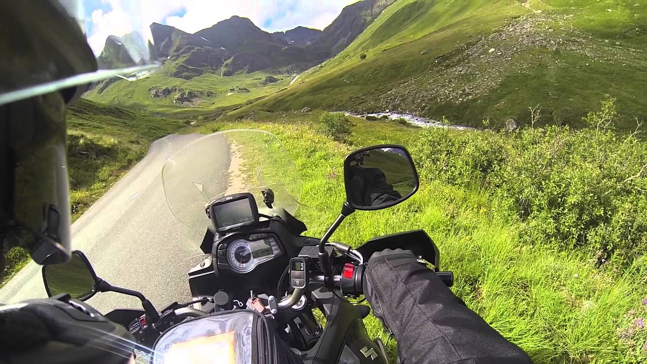 Balade moto : lacets de Montvernier-Barrage de Tignes (27 juillet 2014)