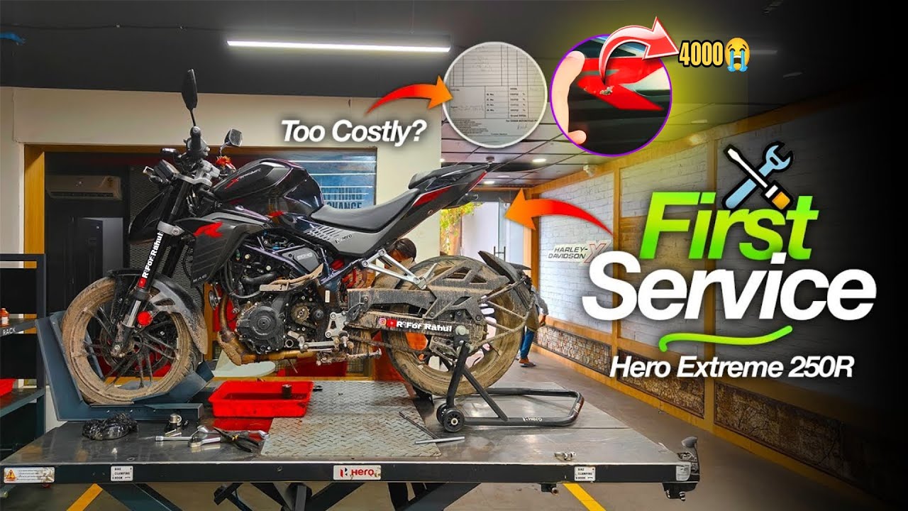 Xtreme 250r first service cost😱🔥 | Xtreme 250r Problem 😭