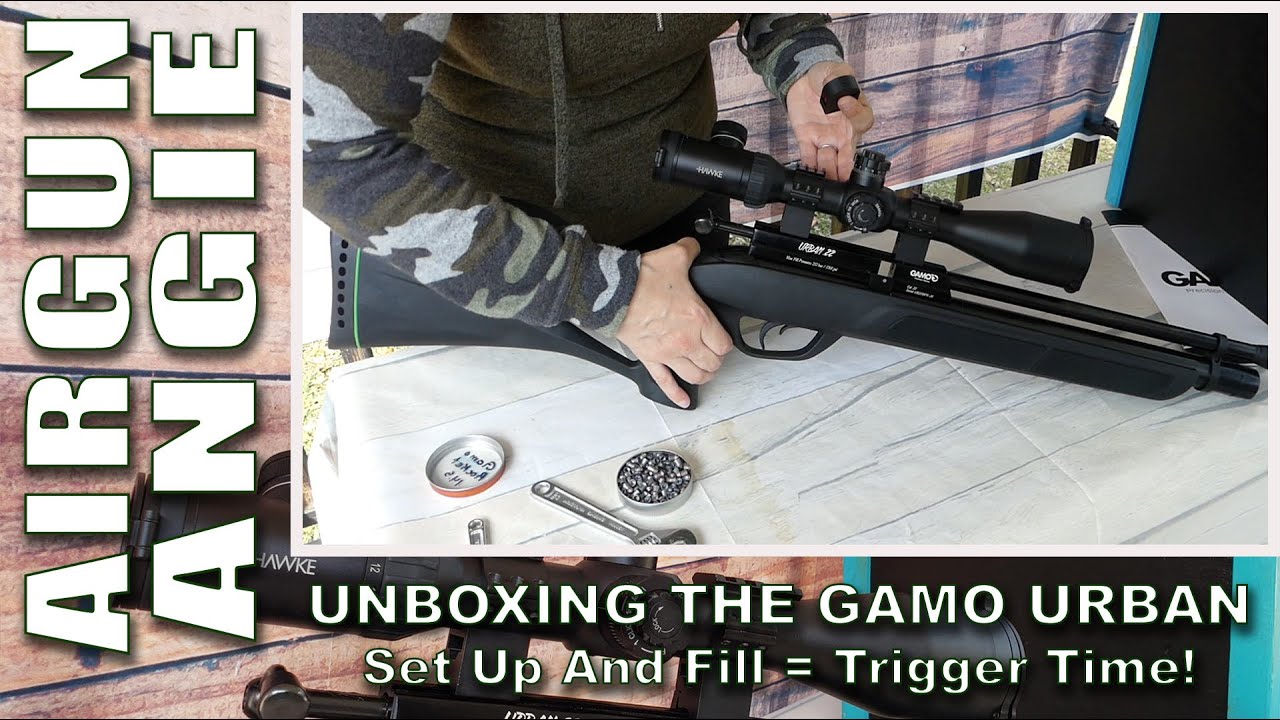 UNBOXING THE GAMO URBAN &ndash; Set Up and Fill = Trigger Time!