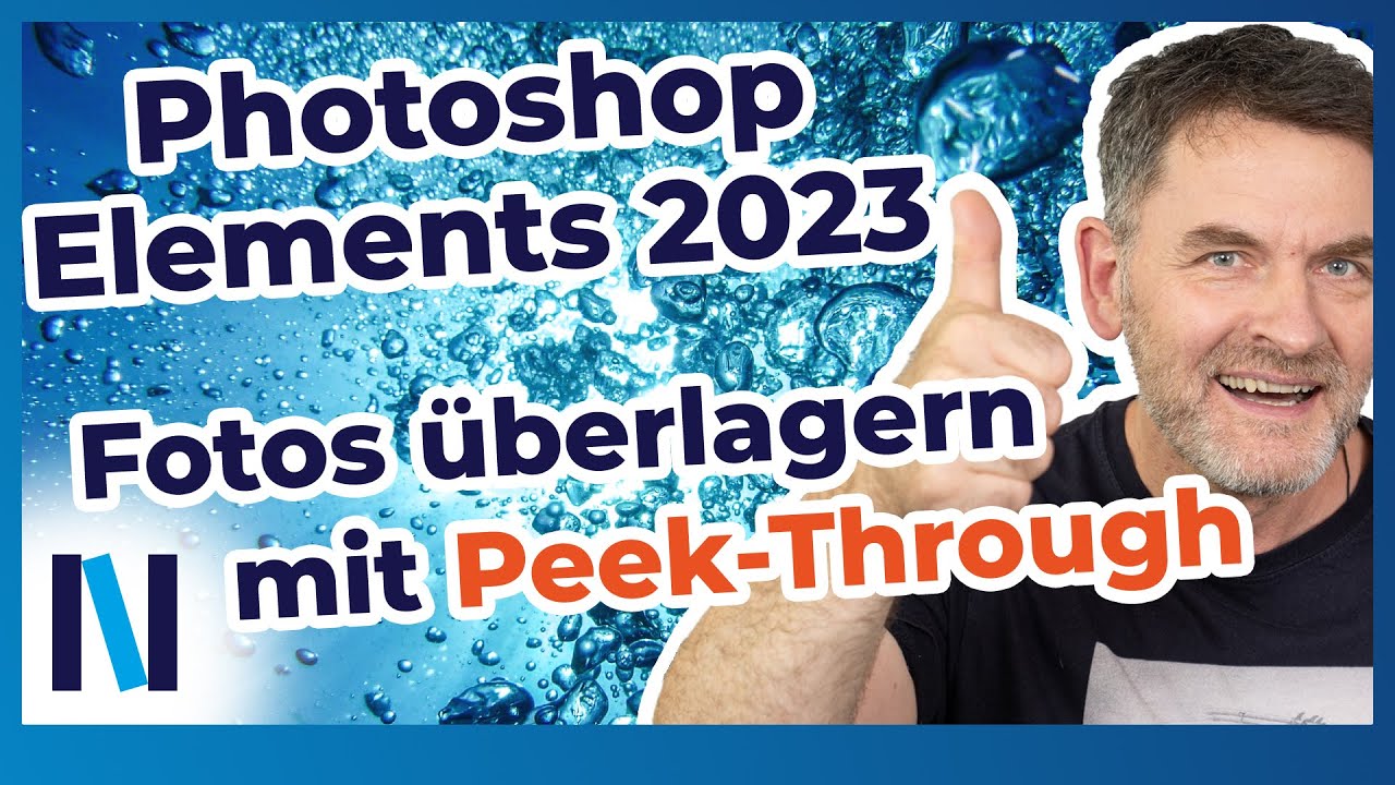 Photoshop Elements 2023: Peek-Through-Überlagerung als neues Feature – so funktioniert es!