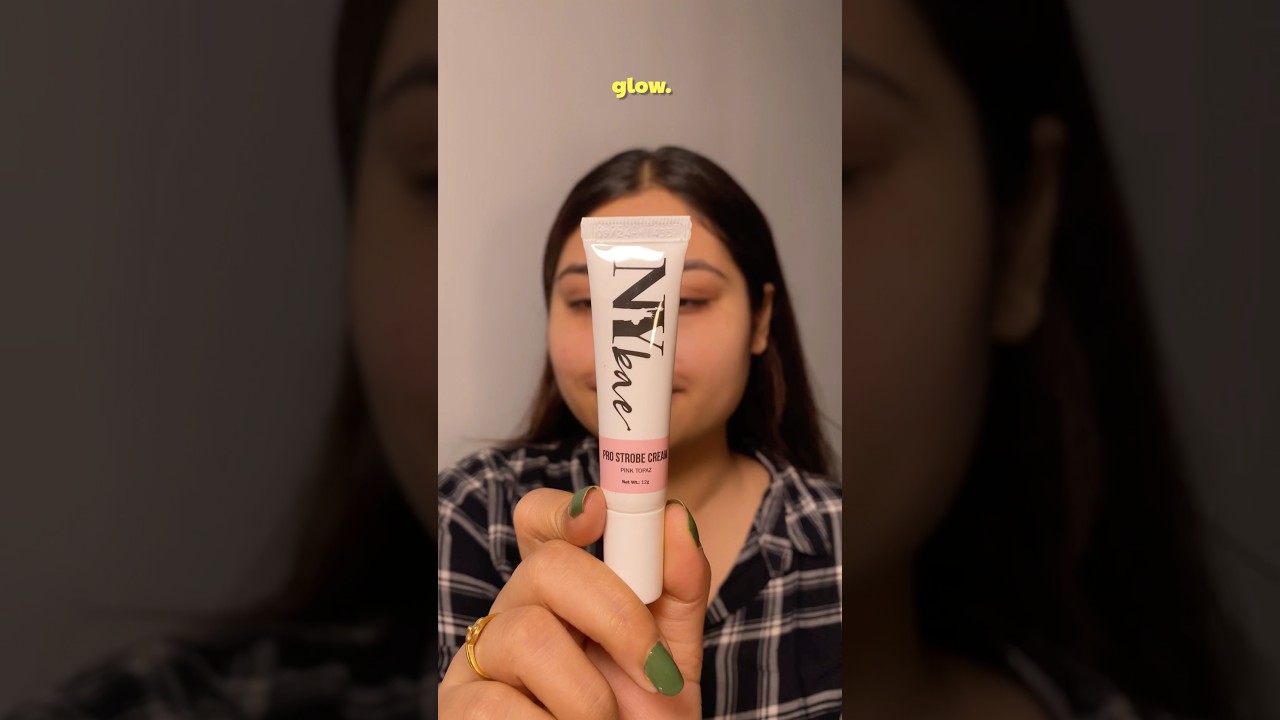 Celebrity Wala Glow с кремом NYBae Strobe Cream🎀✨ #heyitsaanchal