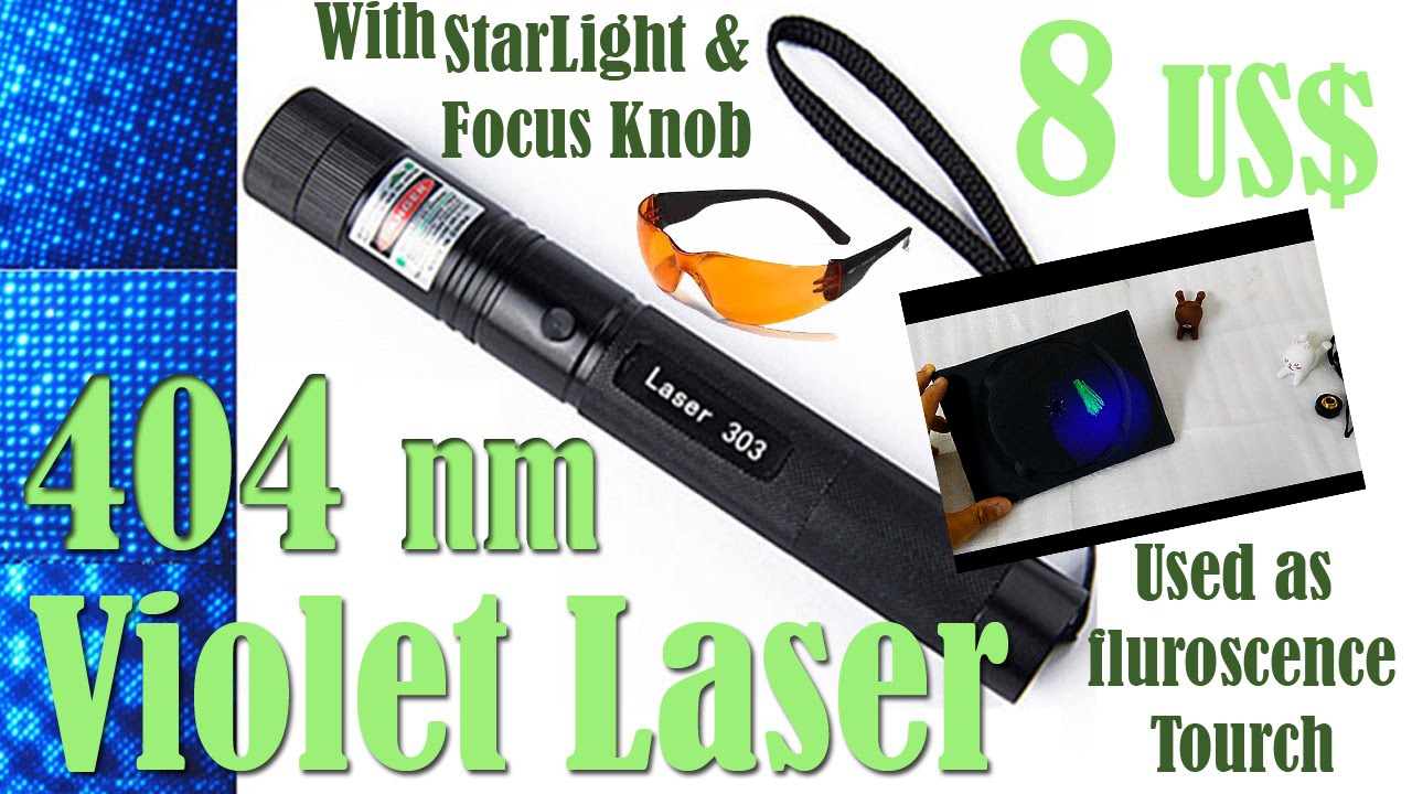 Blue Violet laser and Influroscence