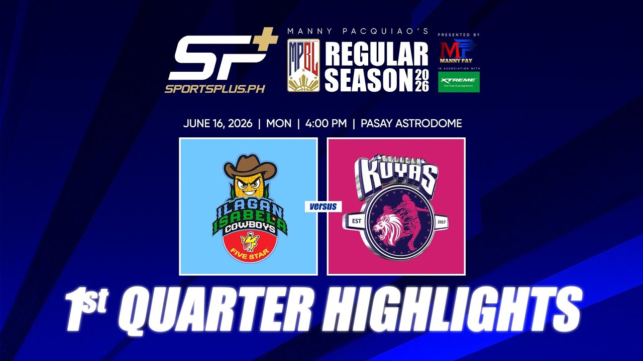 Bulacan Kuyas vs. Ilagan Isabela Cowboys - 1st Quarter Highlights