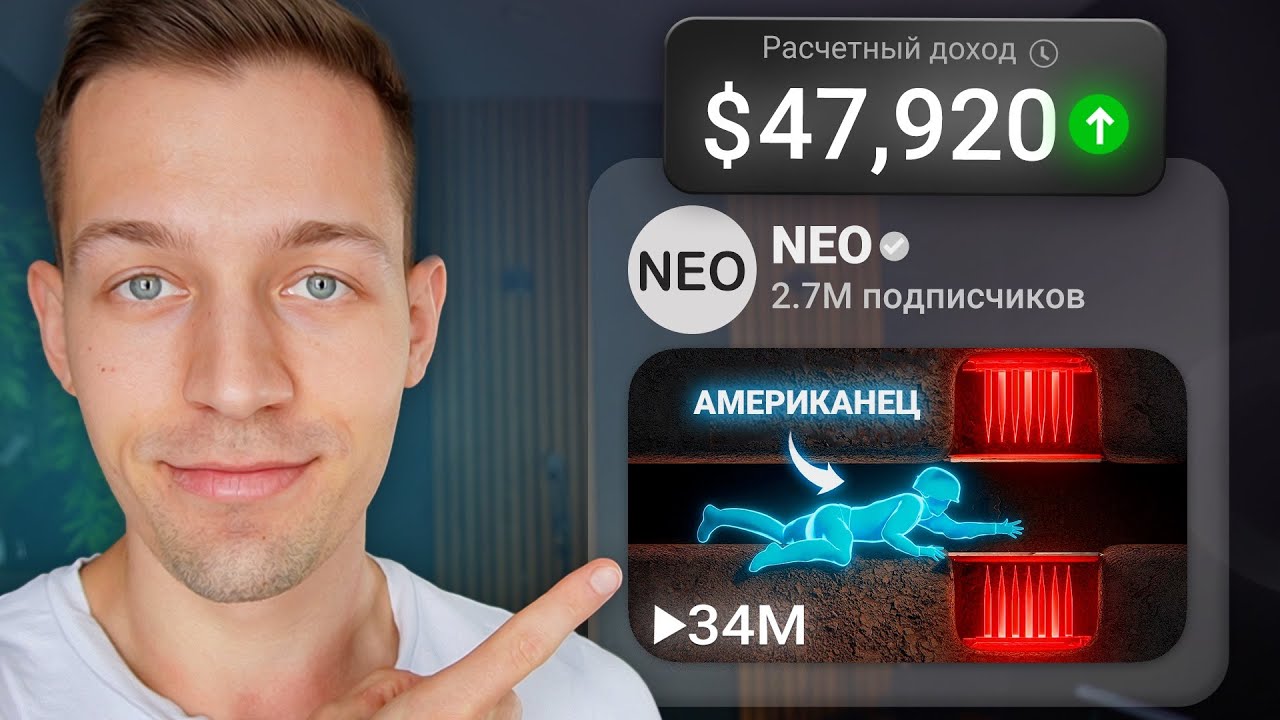 Я Использовал ИИ и Скопировал Канал на 48.000$ в месяц