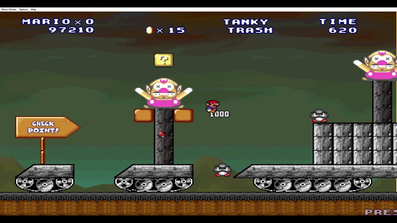 Mario worker remake Wah Wah Tanky Night 
