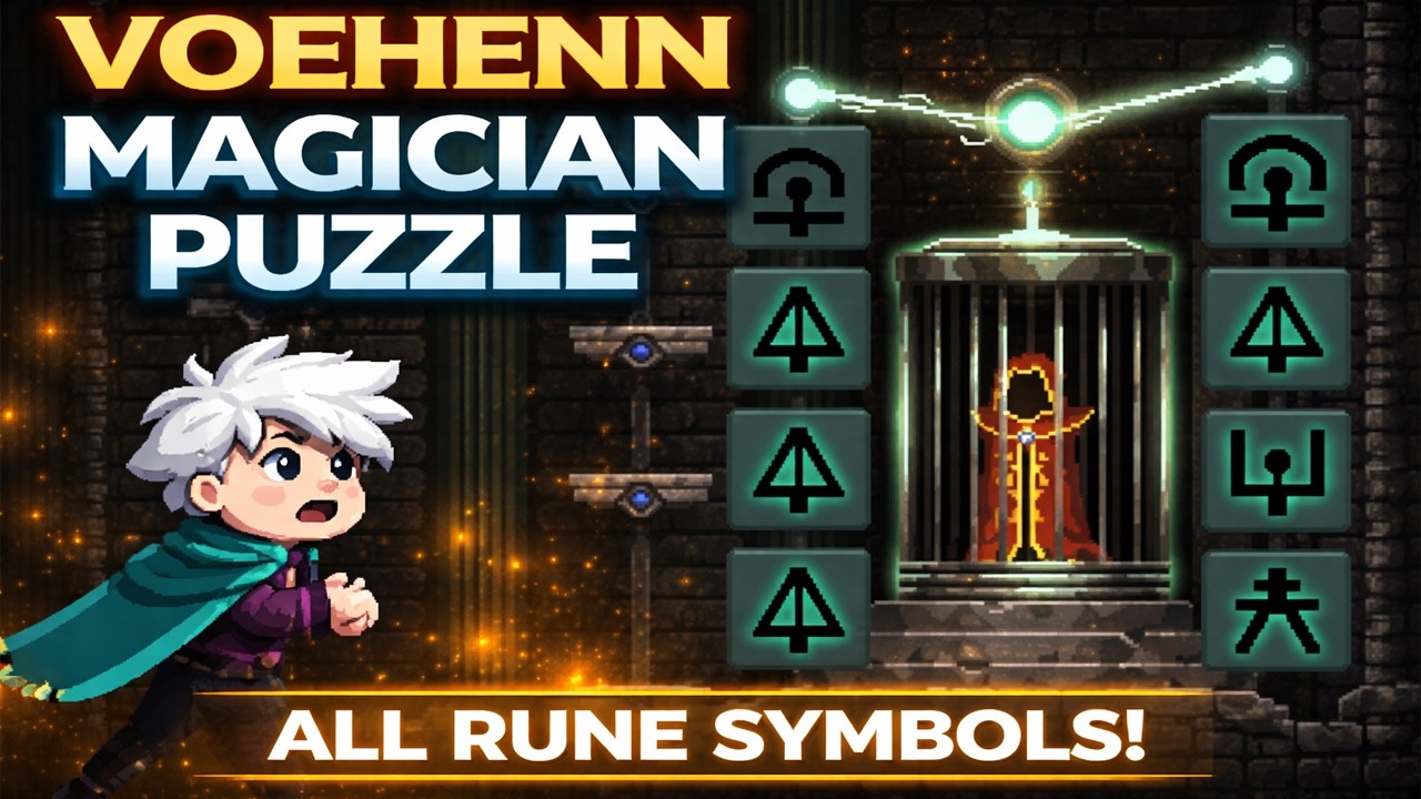 Voehenn All Magician Puzzle Solution | All Rune Symbols Guide