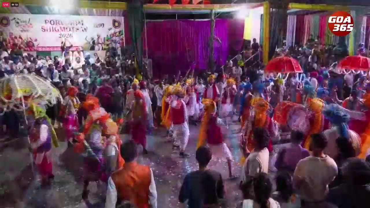 PORVORIM SHIGMOTSAV 2026 || GOA365 TV || LIVE