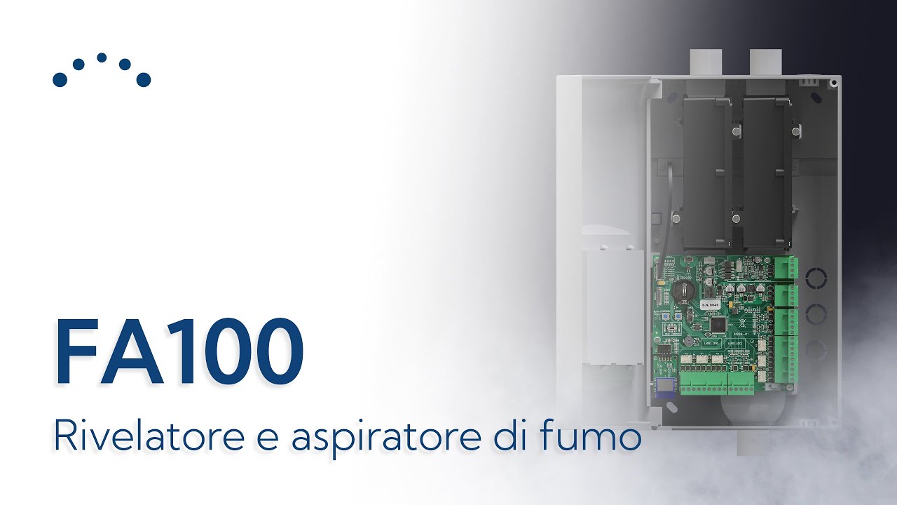 FA100: il sistema avanzato di rivelazione fumo ad aspirazione