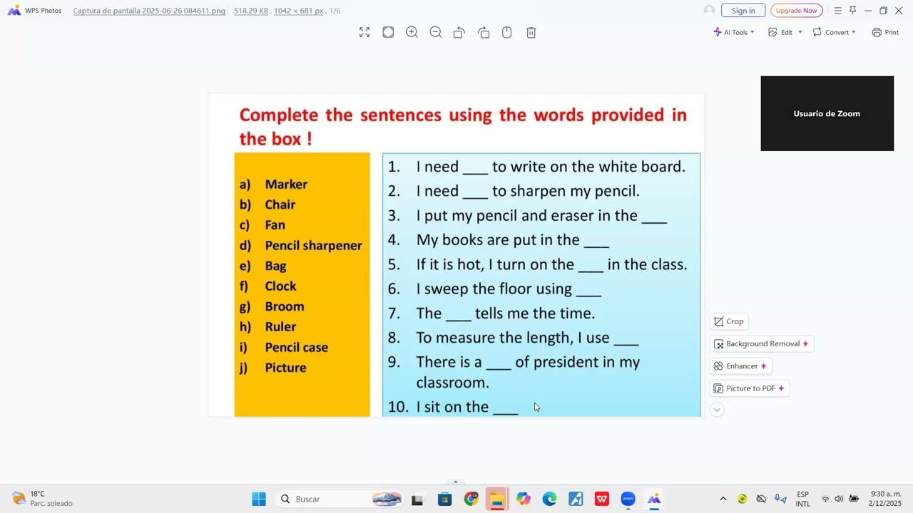 EDW2 Third web conference ADJECTIVES