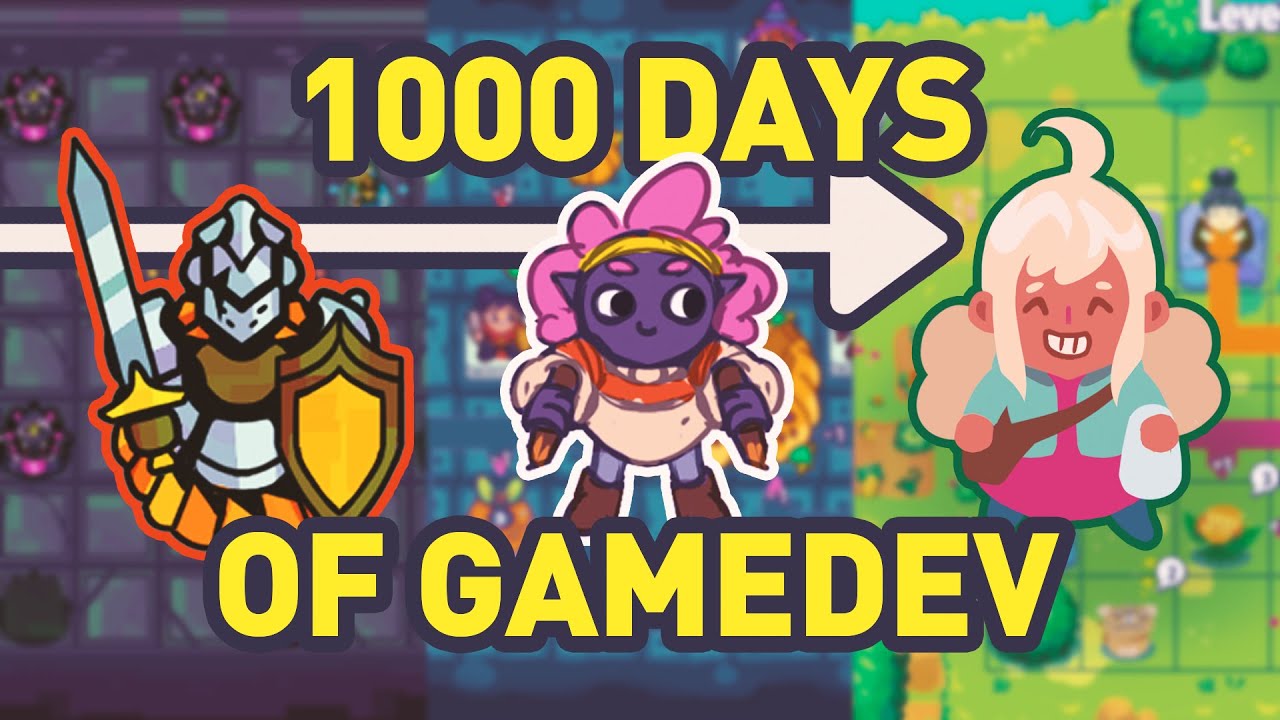 Making a game in 1000 days