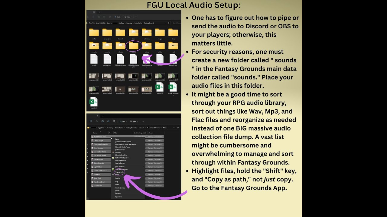 FG Unity and Local Audio Integration