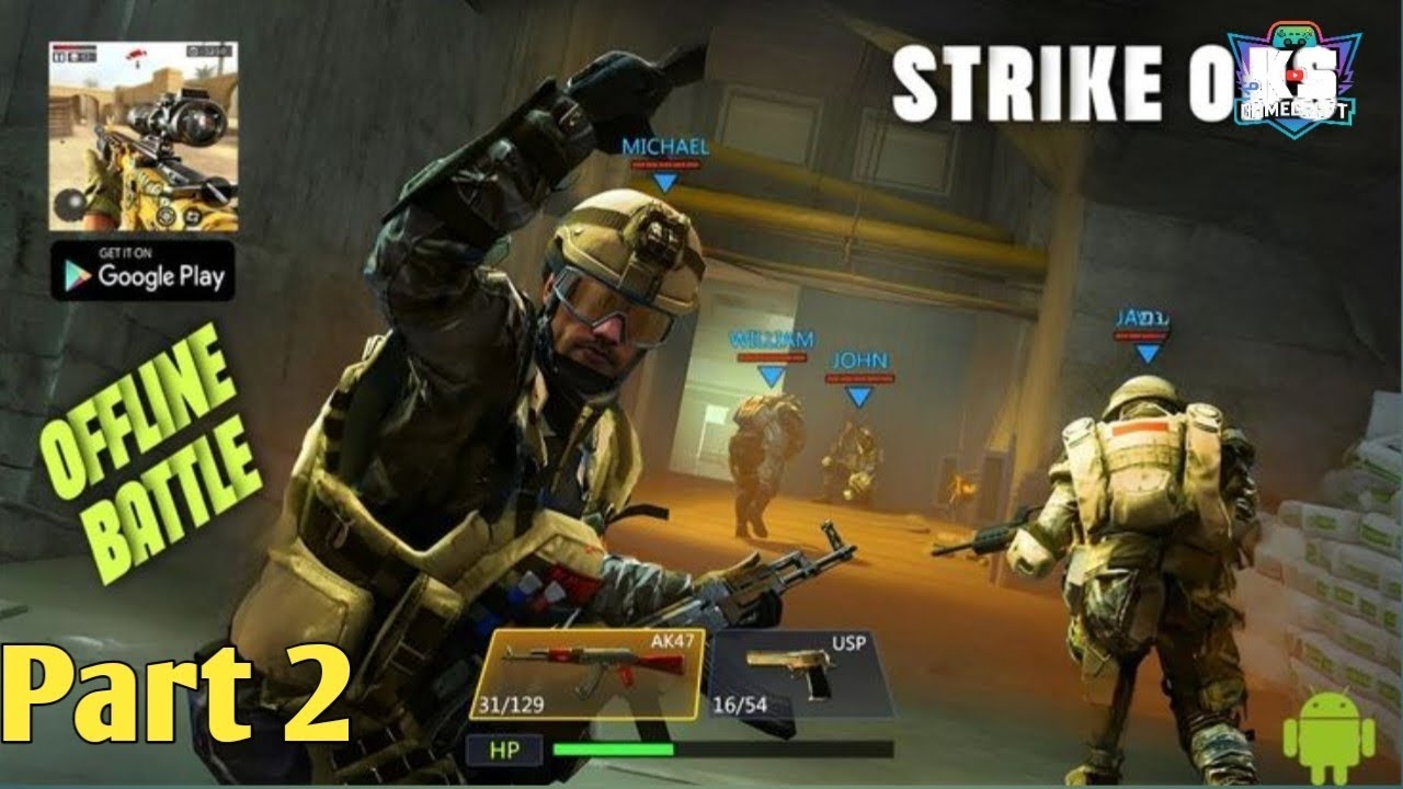 🎮 Strike Ops Gameplay Part 2 | KS Game Craft 🔫🔥