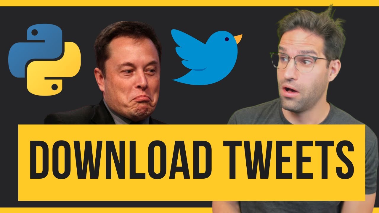 Соскребите Twitter с помощью 5 строк кода