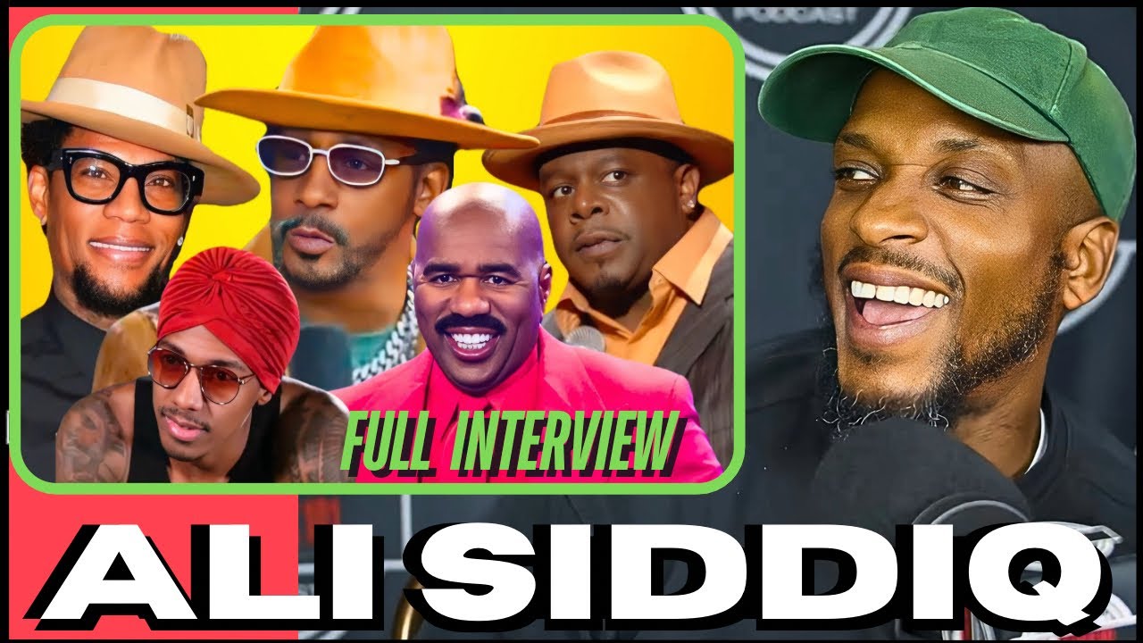 Ali Siddiq on Katt Williams, Cedric The Entertainer, DL Hughley, Nick Cannon, Prison,Steve Harvey