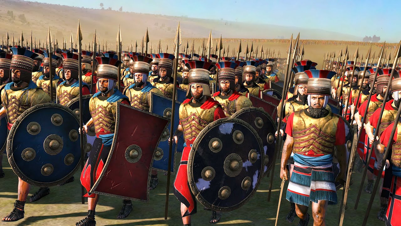 Древний Египет против Народов Моря | Кинематографическая битва Total War на 25 000 юнитов