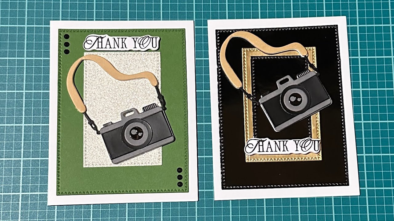 Spellbinders: Say Cheese - A Thank You Card