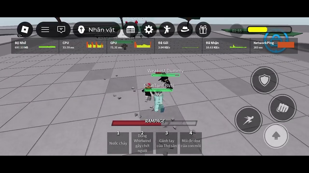 Tối hôm nay game TSB của tôi nó lạ lắm....