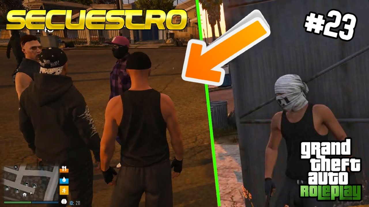¡ME SECUESTRAN y les DAMOS PLOMO! | GTA V ROLEPLAY #23