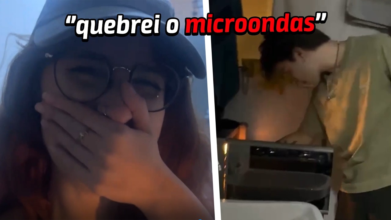 cereaw e carol EXPERIMENTANDO COMIDAS BIZARRAS em live