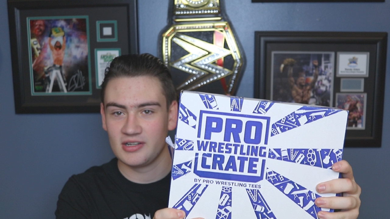 Pro Wrestling Crate Unboxing  - January 2017 | Brandon Hodge Unboxing #88