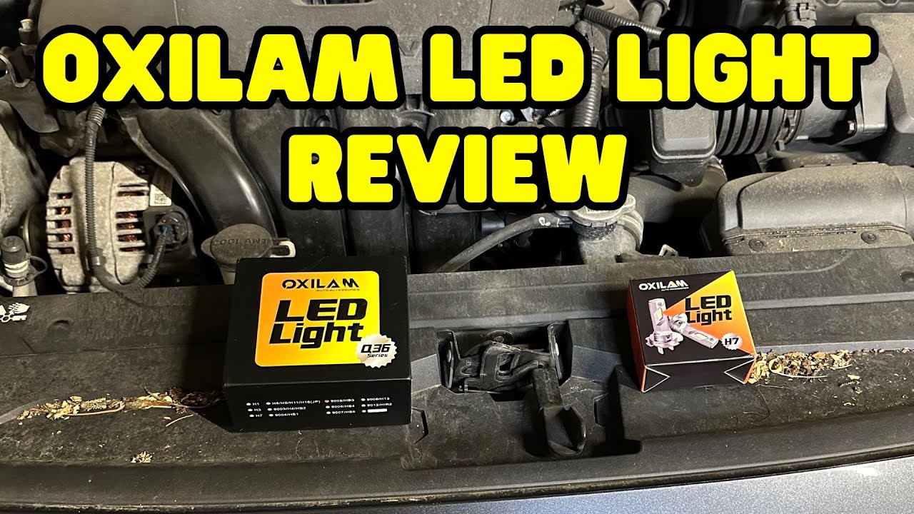 OXILAM LED Headlight Bulb Review #OXILAM
