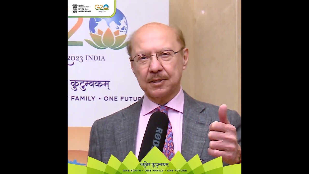 Mr. Sunil Wadhwani | 2nd HWG Meeting Goa | #G20IndiaHealthyTalks