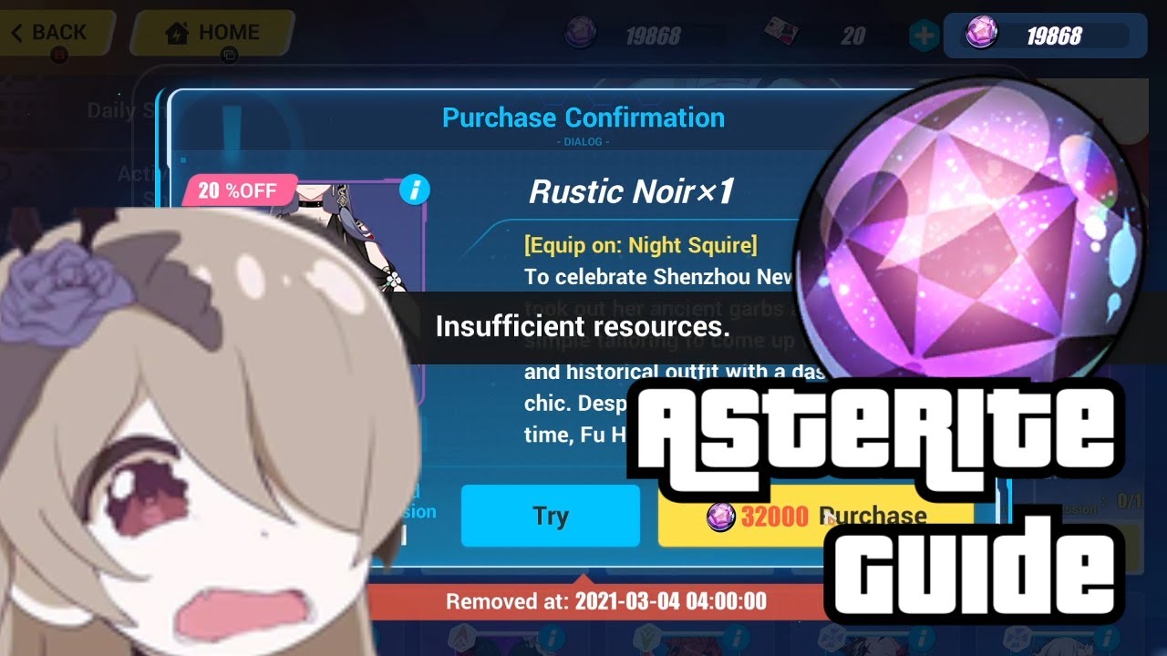Honkai Impact 3rd Asterite Guide! - Time Capsule edition