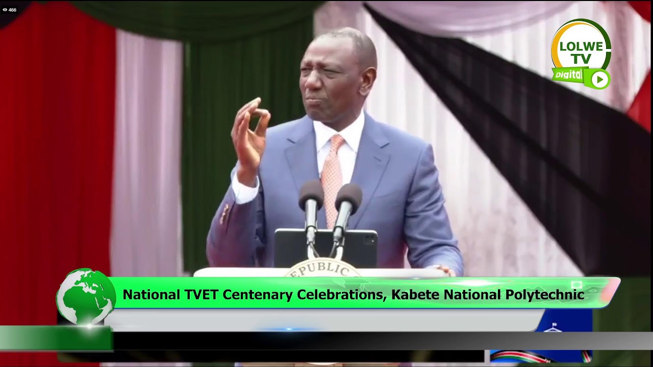 National TVET Centenary Celebrations, Kabete National Polytechnic, Nairobi.