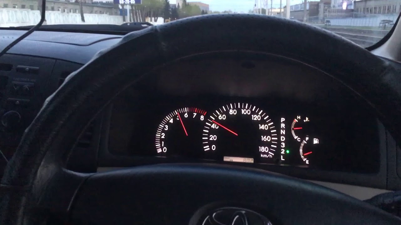 Toyota Corolla spacio 1zz-fe 0-100