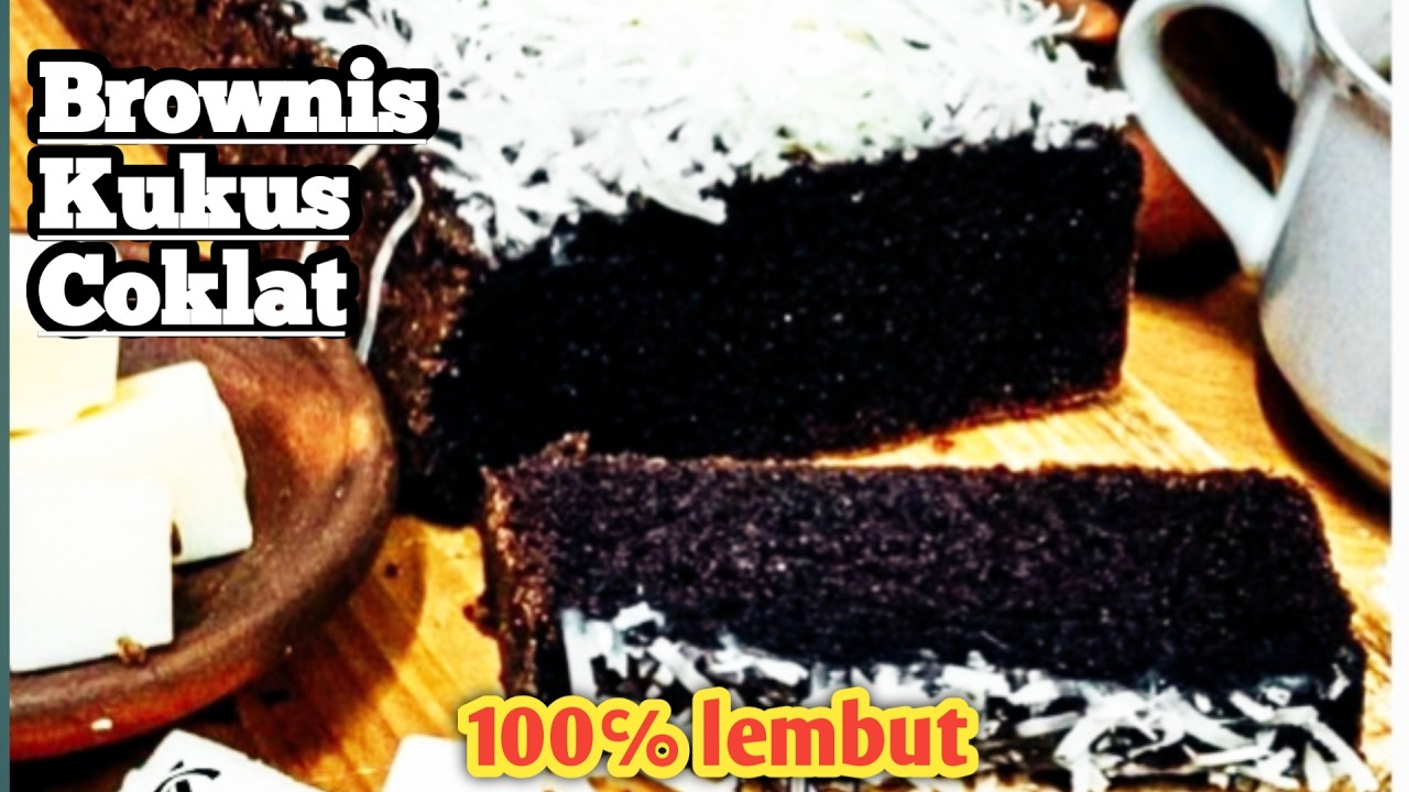Brownis Kukus Coklat Keju 100 ℅ Lembut #browniskukus #viral #cemilan 