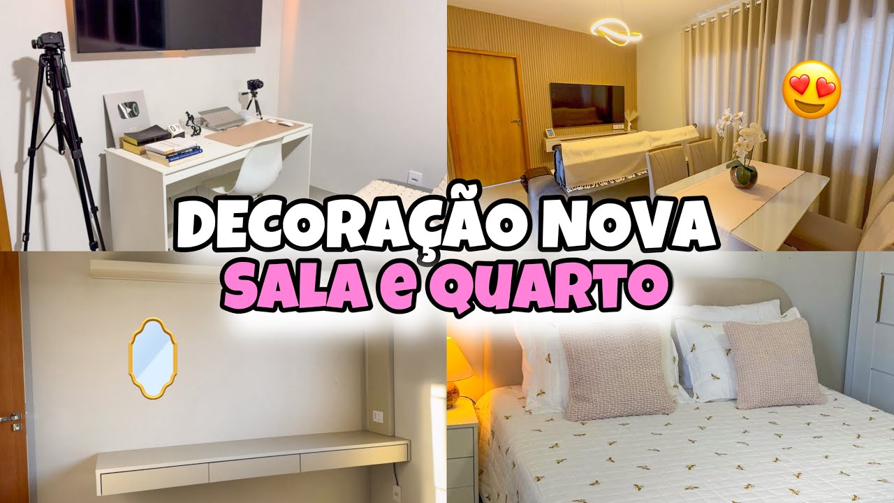 MUDEI A DECORAÇÃO AQUI EM CASA COM ITENS DA SHOPEE E AMEI O RESULTADO | MUITO ACONCHEGANTE! 🤎