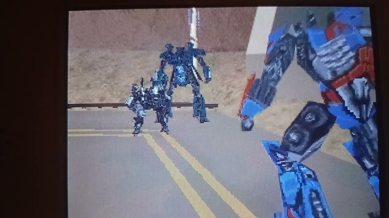 Transformers DS (Autobots) - Clearing the road mission (With commentary)