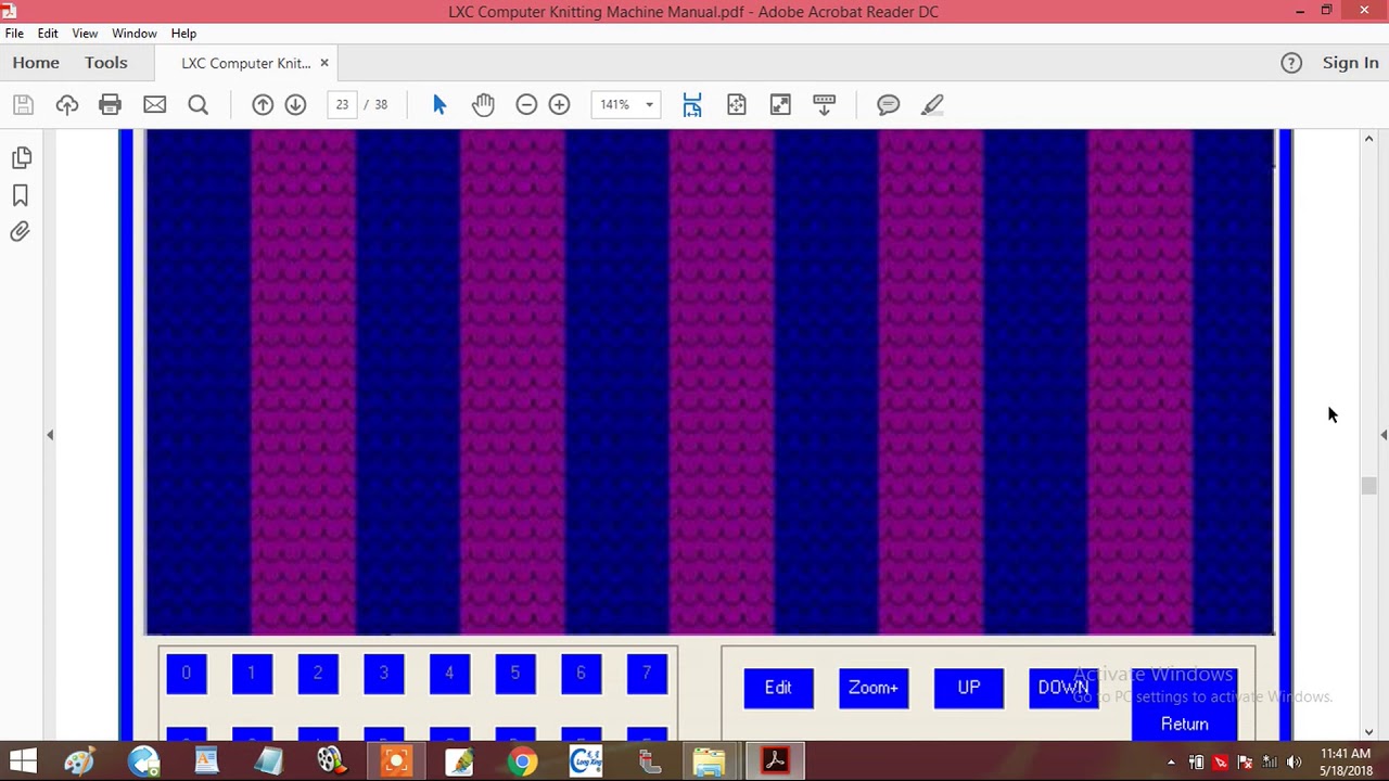 Long Xing Computer Knitting Machine Manual Part-2