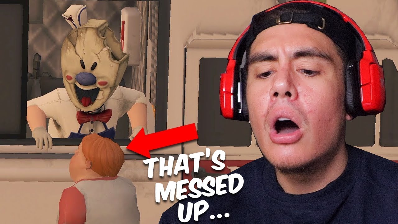 IF YOU SEE THIS MAN SELLING YOU ICE CREAM, RUN FOR YOUR LIFE | Ice Scream (Scary Mobile Game)