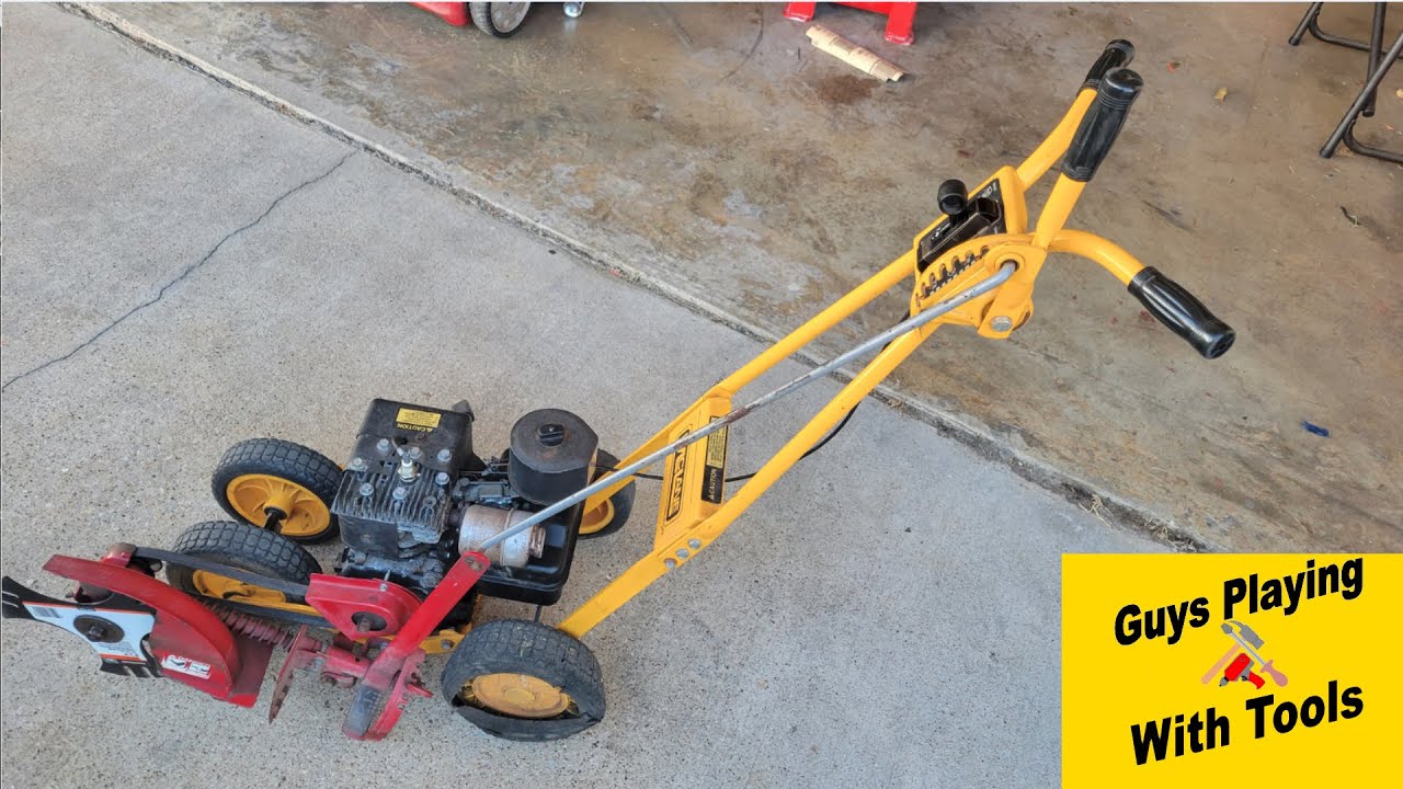Saving a McLane edger from becoming a go cart