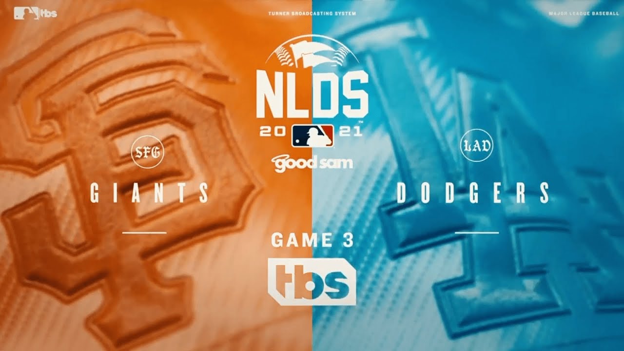 NLDS on TBS intro | SF@LAD | 10/11/2021 (GM3)
