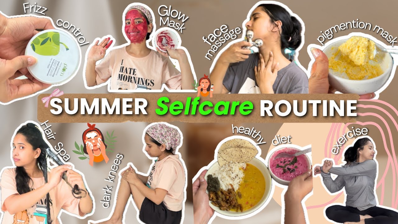 My at Home SUMMER SELF-CARE Routine 🧏🏻‍♀️ Beauty tips every girl should know this Summer!