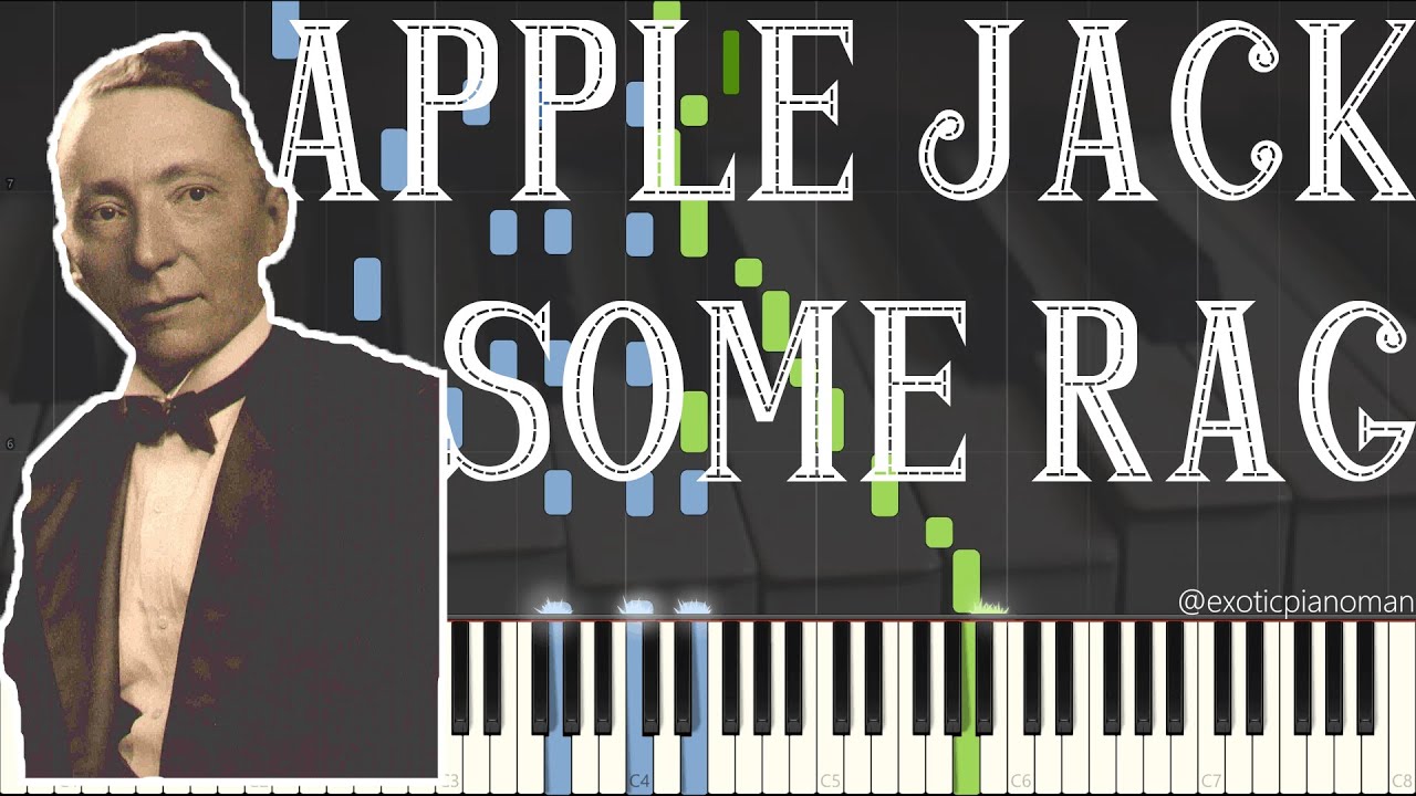 Charles L. Johnson - Apple Jack Some Rag (Solo Ragtime Piano Synthesia)