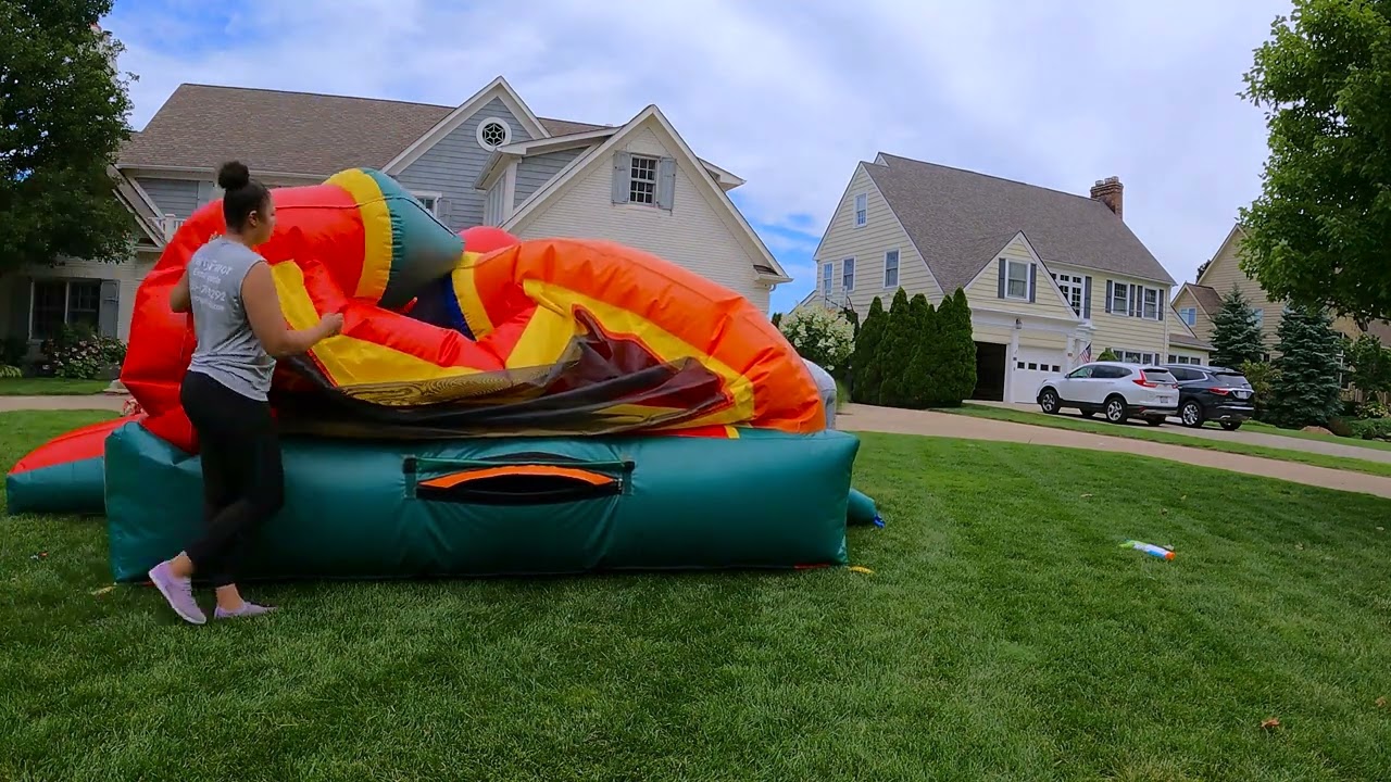 Classic Bouncy House breakdown at the Lakehouse