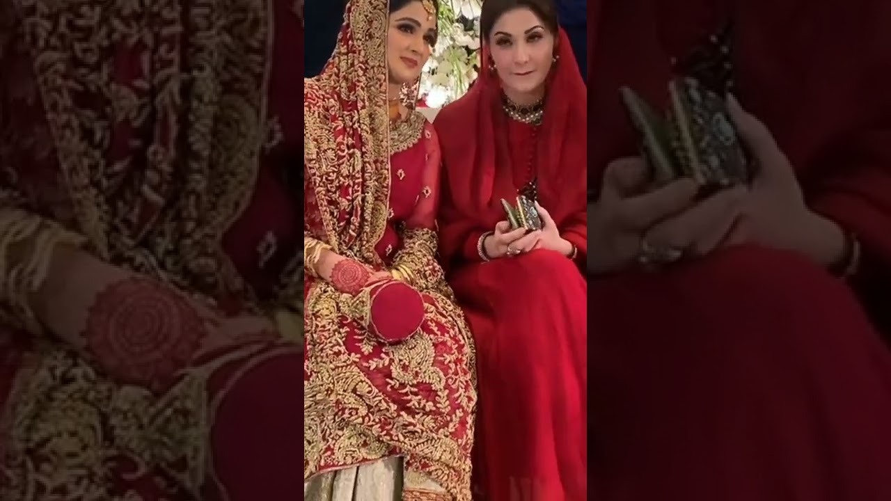 Maryam Nawaz Sharif ki beti shaadi WhatsApp status video