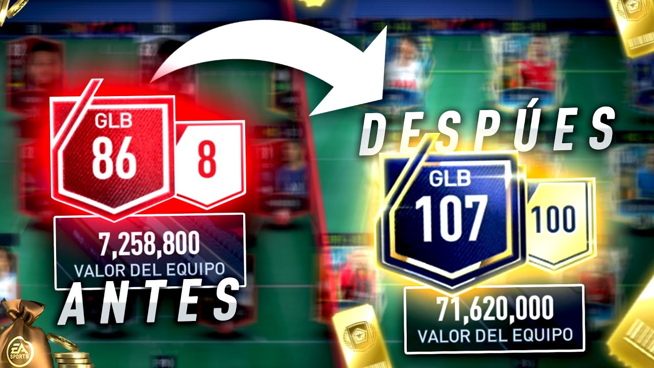 😲 MEJORANDO CUENTAS EN FIFA 22 MOBILE !!! 💰 LE COMPRO MUCHAS COSAS !!! EPICO !!!