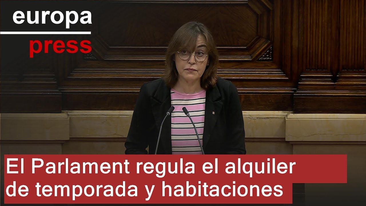 El Parlament aprueba regular el alquiler de temporada y de habitaciones